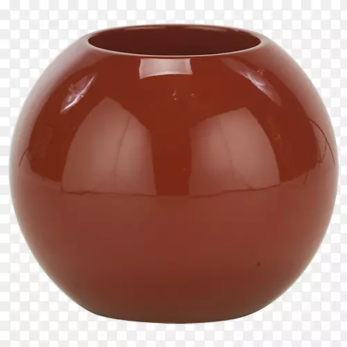 球形花瓶土花盆陶瓷花瓶