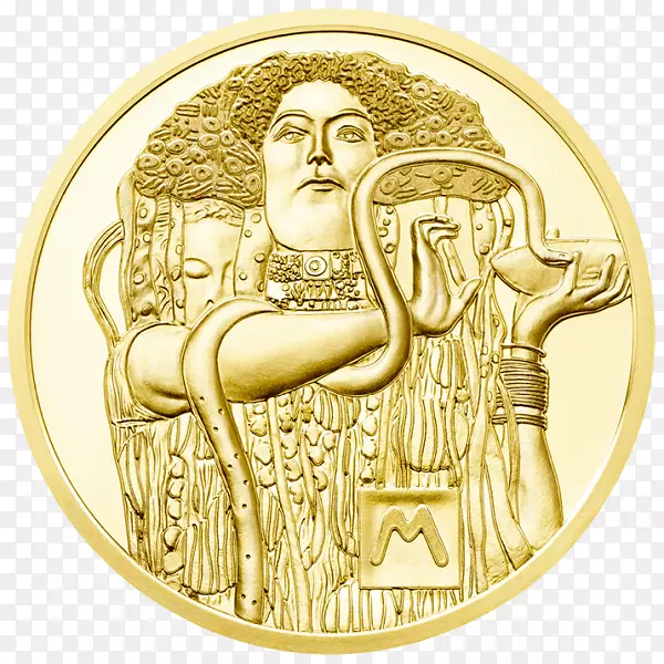 古斯塔夫·克里姆特，阿黛尔·布洛赫-鲍尔一世硬币的吻像奥地利铸币