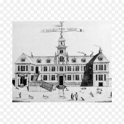 汉普斯特德希斯豪斯大厦立面-1721年法庭