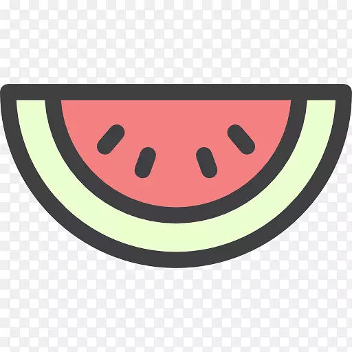 有机食品素食菜西瓜电脑图标西瓜