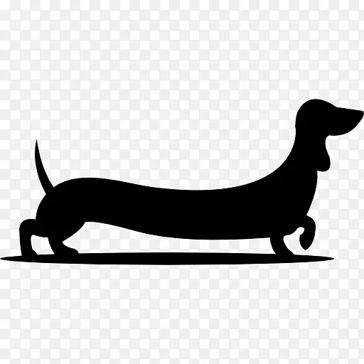 宠物狗坐图形设计-狗
