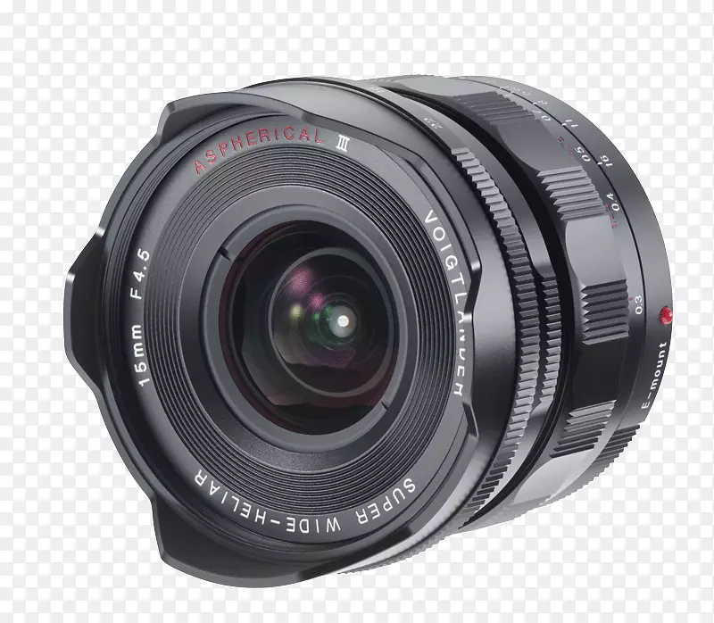 索尼电子贴装Voigtl nder超宽日15毫米f/4.5非球面Ⅲ型照相机镜头广角透镜非球面镜头