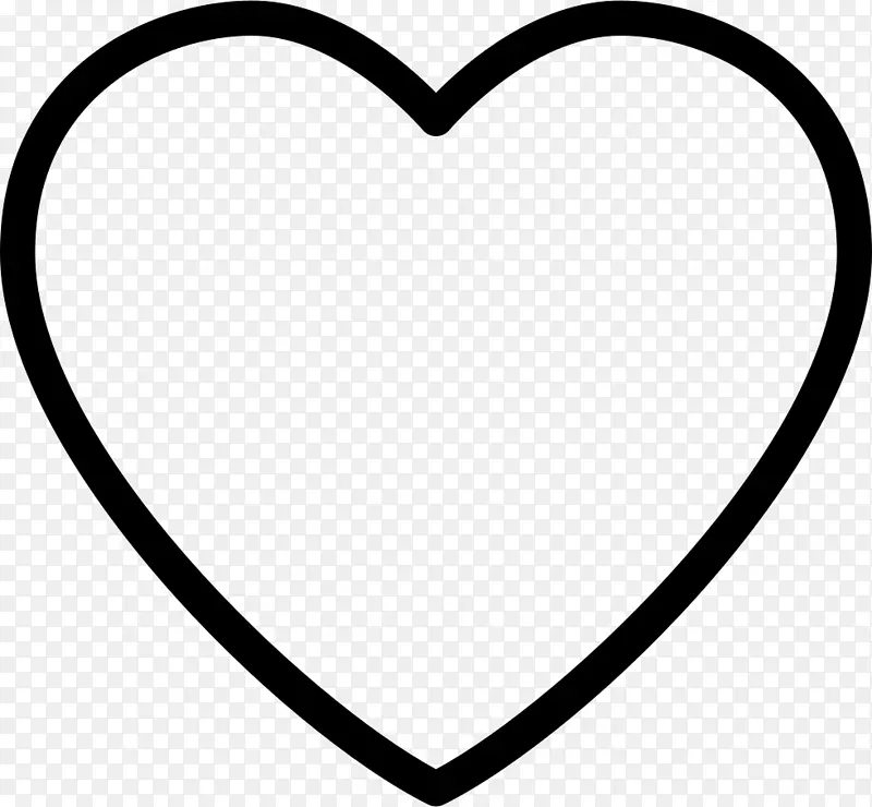 心脏符号形状电脑图标剪辑艺术-心脏