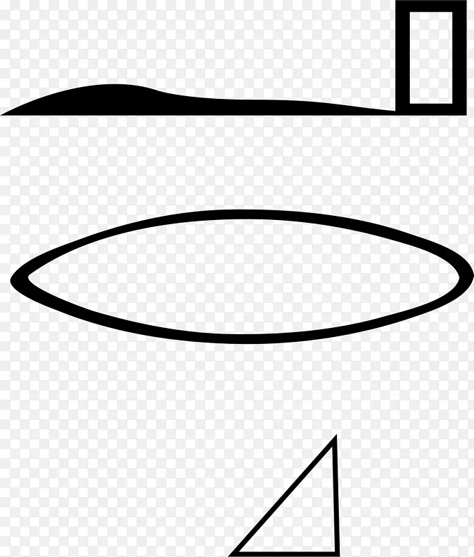 黑白几何图形剪贴画