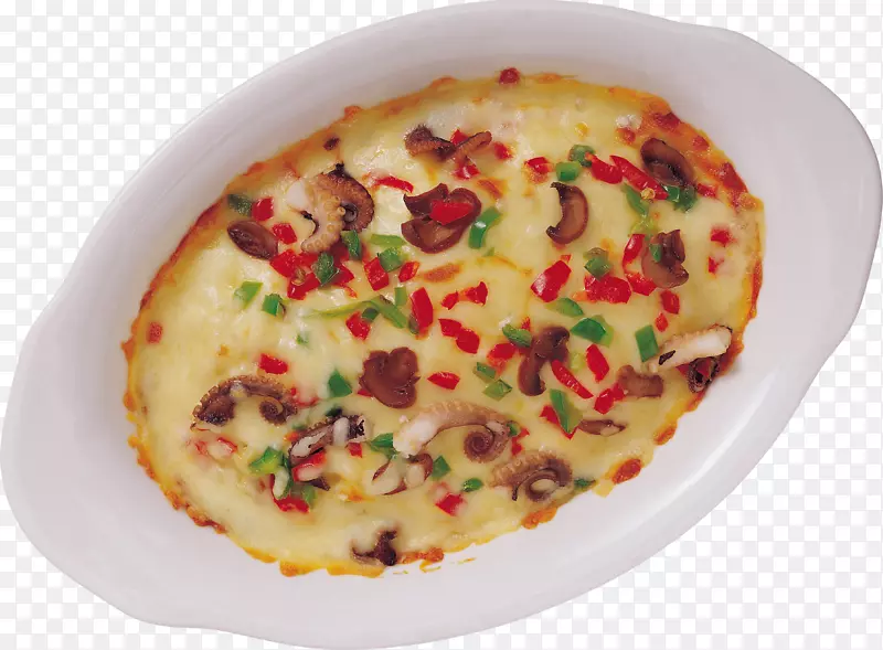 煎蛋饼配方菜光栅图形蘑菇