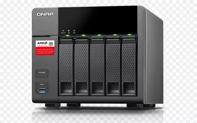 QNAP ts-563网络存储系统数据存储QNAP系统公司。QNAP ts-531 x nas服务器-Sata 6GB/s