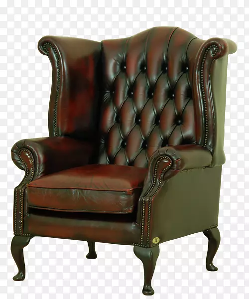 俱乐部椅，家具，翼椅，曼彻斯特沙发-古董