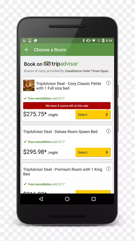 智能手机特色手机TripAdvisor酒店Android-智能手机