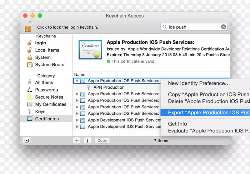 计算机程序苹果推送服务推送技术MacOS-Apple