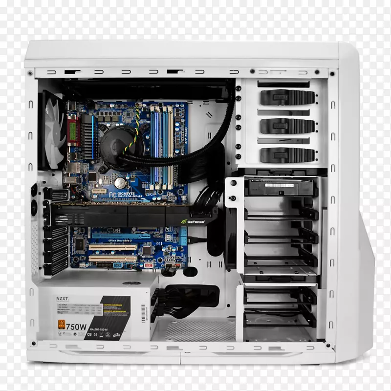 计算机机箱和外壳nzxt幻影410塔箱电源装置ATX-计算机