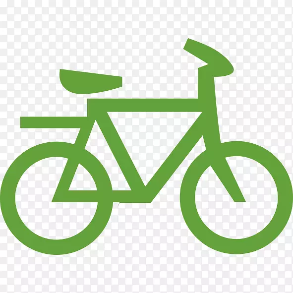 城市自行车电脑图标骑电动自行车-自行车