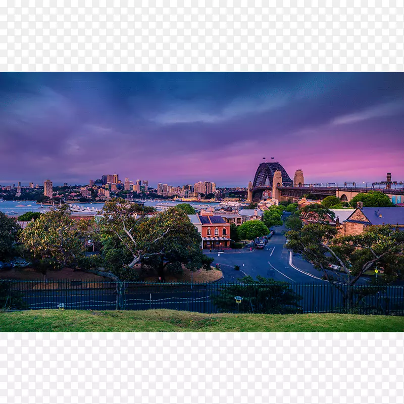 悉尼城天文台山画布印刷风景摄影山水画-绘画