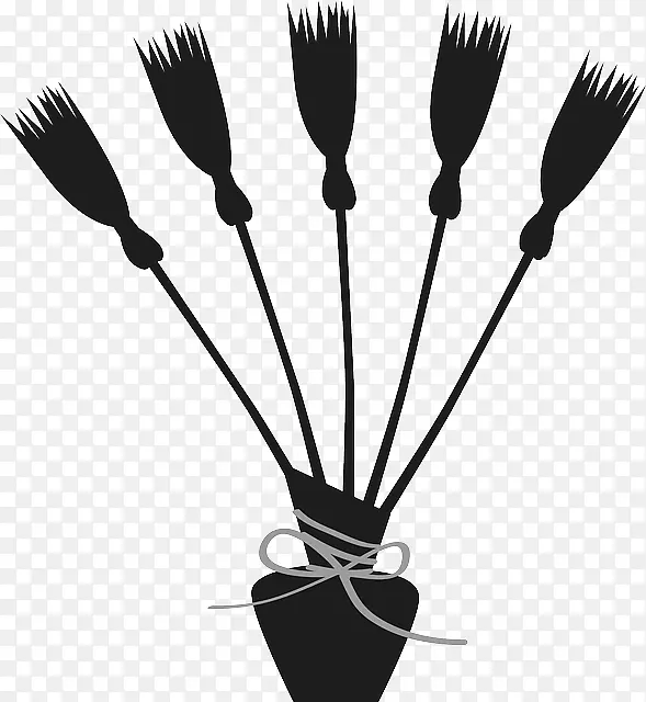Boszorkány扫帚巫术黑白摄影-热带雨林暴露的动物化身