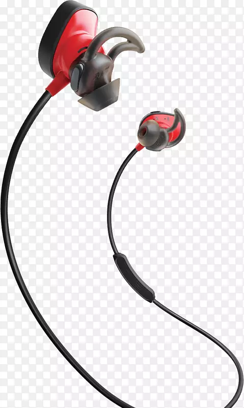 HQ耳机Bose声音运动在耳朵中的音频Bose声音运动脉冲.耳机