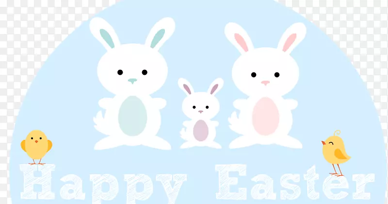 复活节兔子星期六复活节彩蛋-复活节