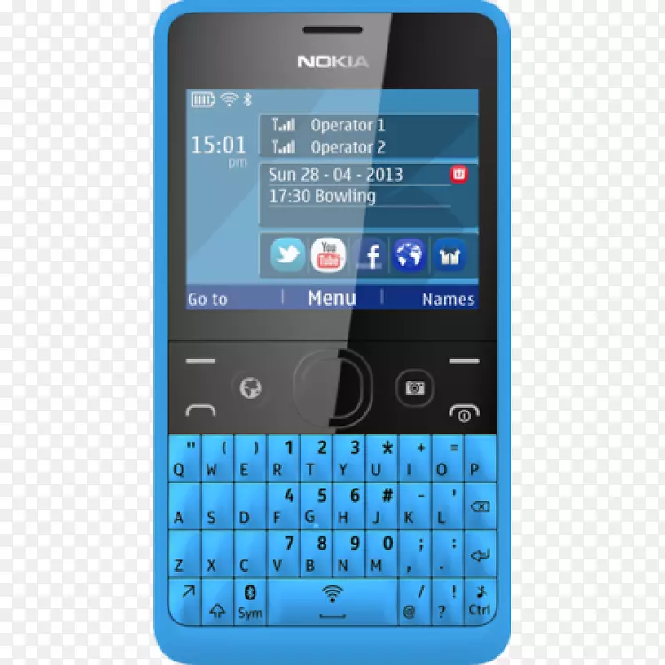 Nokia Asha 210 Nokia Asha 200/201 Nokia e61 Nokia Lumia 820 Nokia Asha系列-智能手机