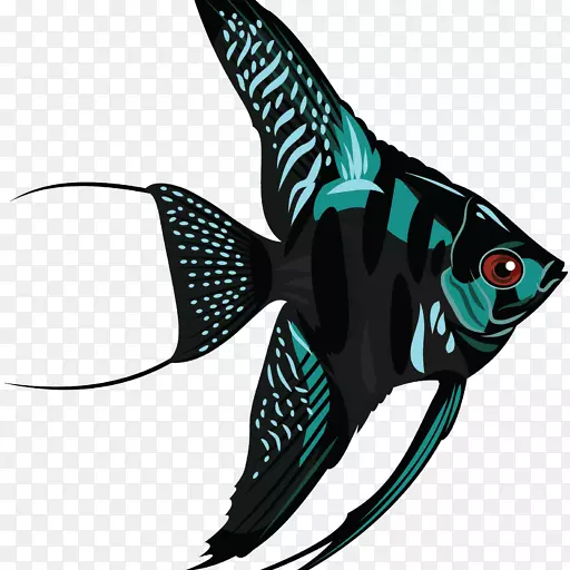 淡水鱼标量剪贴画-鱼