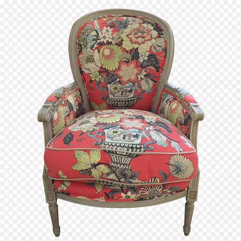 威廉斯堡纺织花瓶椅