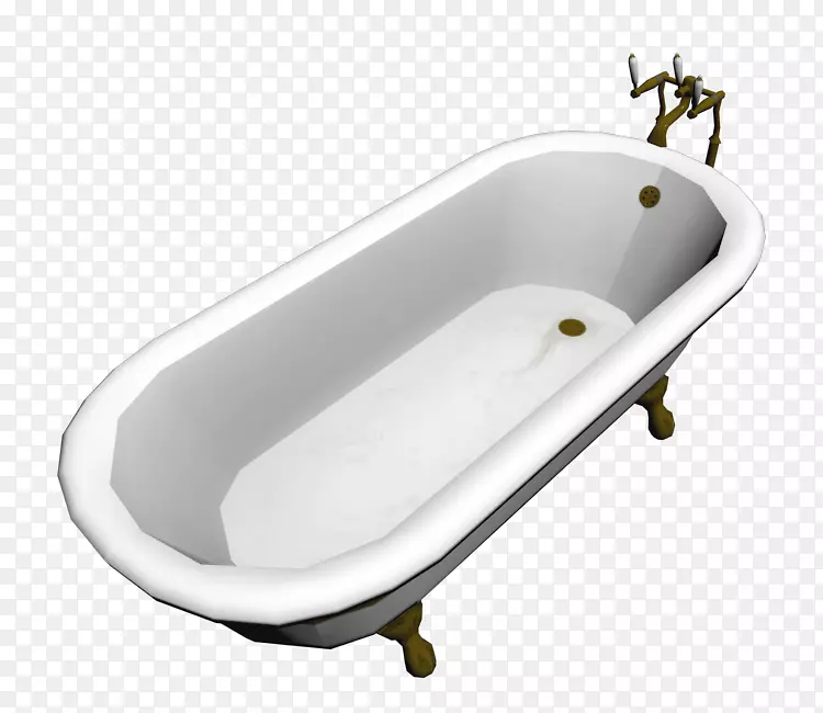 浴缸水龙头浴室-浴缸