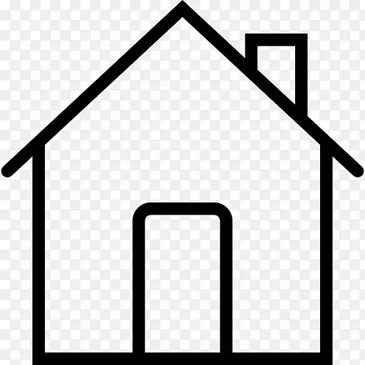 电脑图标房屋建筑图标设计房地产-房屋