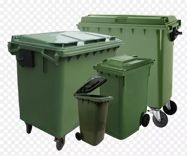 垃圾桶和废纸篮，塑料多式联运集装箱，城市固体废物金属