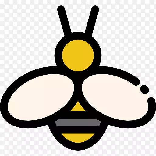 蜜蜂电脑图标剪贴画-蜜蜂