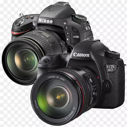 佳能eos 6d佳能eos 5d标记iii Nikon d 610全帧数码单反相机镜头