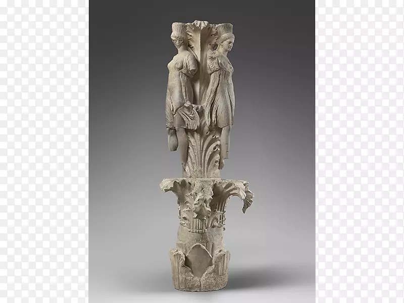 Musée du Louvre雕塑柱Delphi基座柱