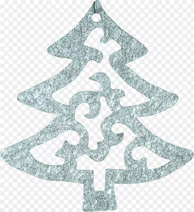 圣诞树符号剪贴画-圣诞树