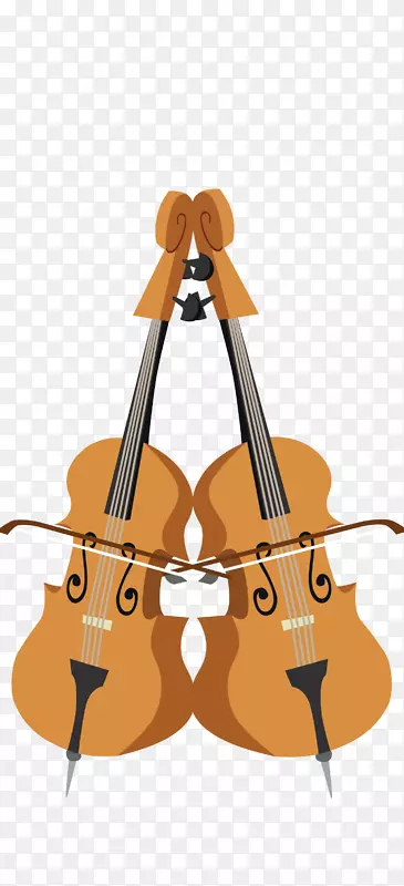 小提琴大提琴低音小提琴