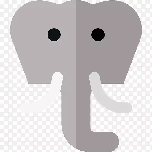 大象鳄鱼野生动物爬行动物计算机图标-大象