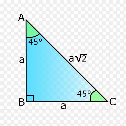 直角三角形面积等腰三角形