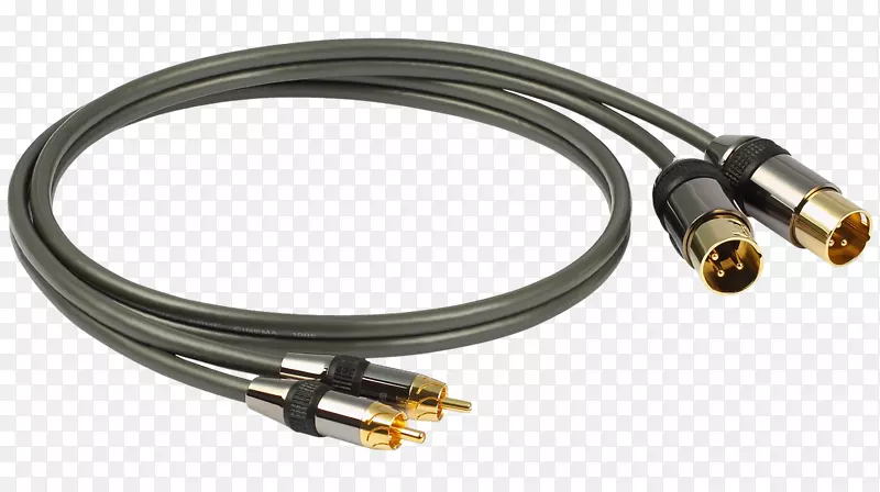 RCA连接器xlr连接器电缆扬声器电线同轴电缆