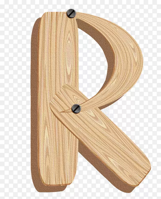 木材字母表字母-木材
