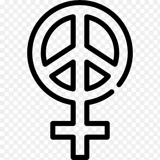 性别符号标志-女性化