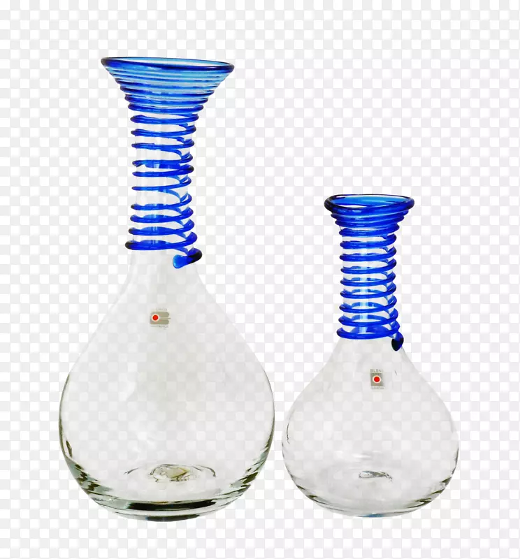 玻璃消旋器钴蓝实验室烧瓶.玻璃