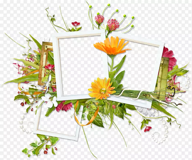 花卉设计画框剪贴簿花束-花束