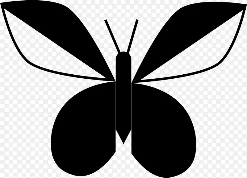 毛茸茸的蝴蝶昆虫电脑图标剪贴画蝴蝶