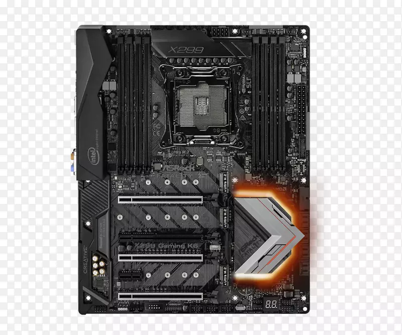 lga 2066英特尔x 299 asRock x 299游戏K6主板英特尔核心