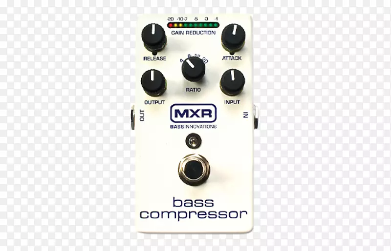 DUNLOP MXR低音压缩机M87效果处理器&踏板低音吉他动态范围压缩阿吉拉尔TLC压缩机-低音吉他