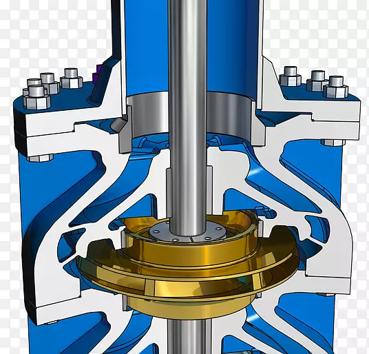 涡轮泵机叶轮设计