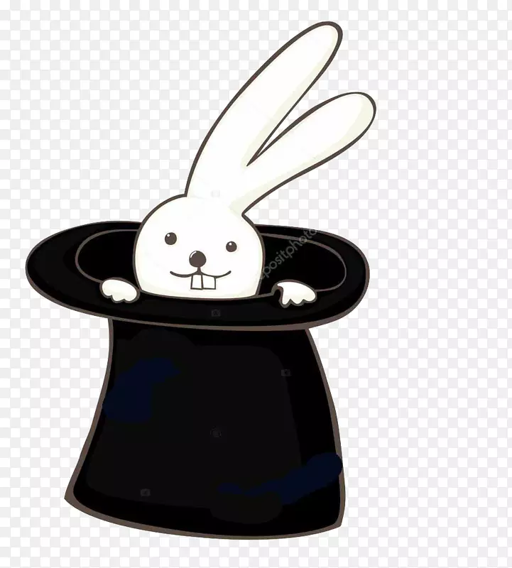 兔帽夹艺术-兔子