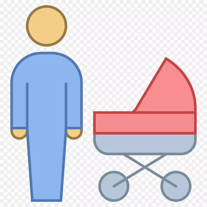 电脑图标母亲、婴儿、父母-妇女