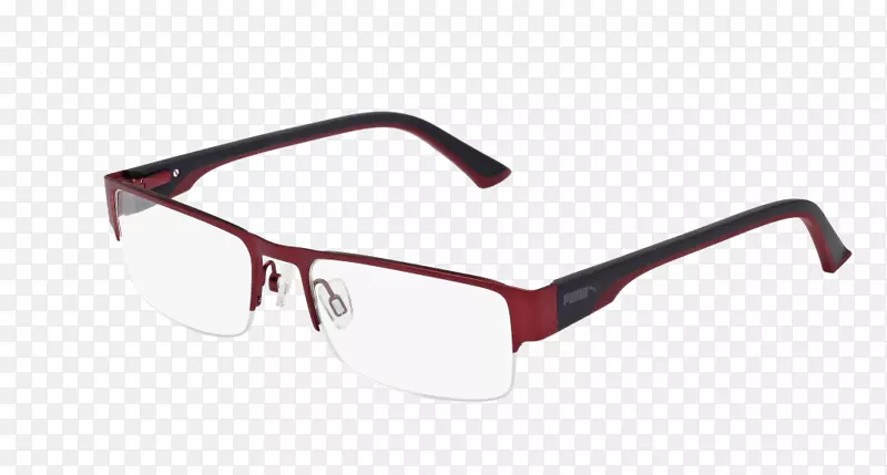 无框眼镜美洲豹眼镜配戴眼镜