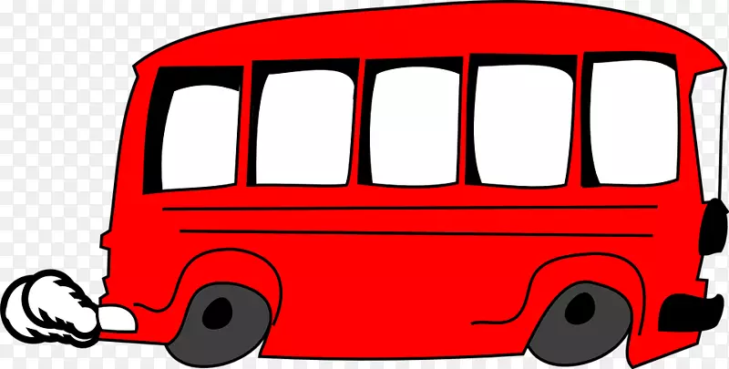 校车双层巴士剪辑艺术巴士