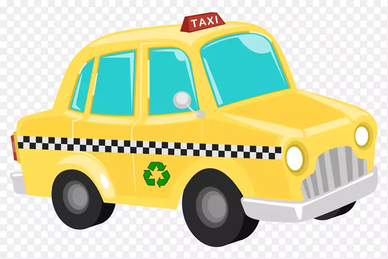 出租车黄色出租车哈克尼马车夹艺术-出租车