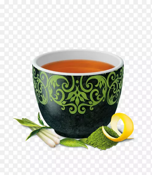 抹茶绿茶瑜伽茶草药茶绿茶