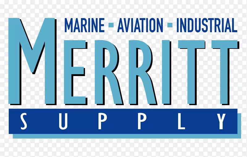Merritt海洋供应品牌标识组织
