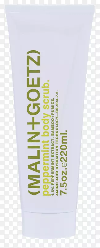 Malin+Goetz薄荷洗发水，淋浴，凝胶，唇膏，护发香水
