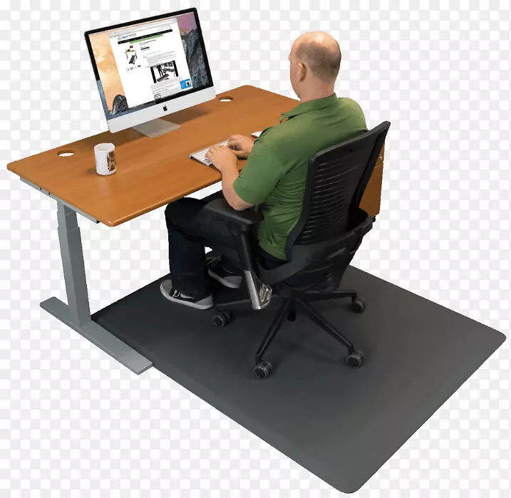 站立桌坐-立办公桌办公室和桌椅